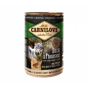 carnilove canned food duck and pheasant